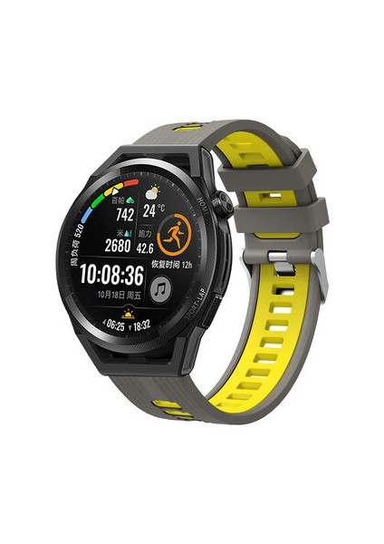 Huawei Gt2 42MM Delikli Esnek Silikon Kordon KRD55