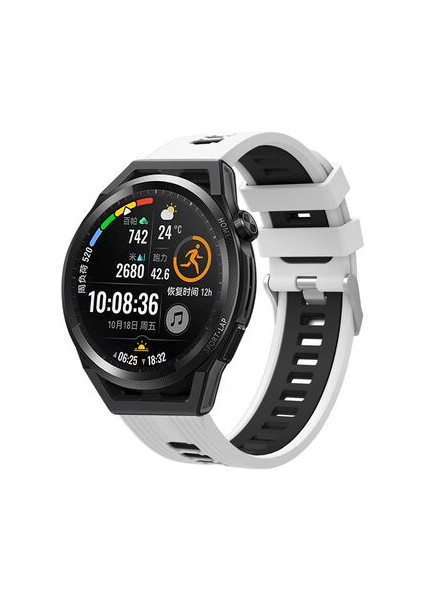 Huawei Gt2 46MM 22MM Delikli Esnek Silikon Kordon KRD55