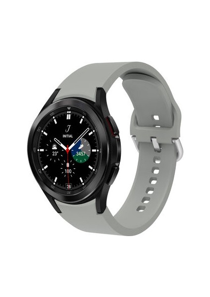 Galaxy Watch 4 Classic 42MM Yumuşak 10 Kademeli Ayarlanabilir Silikon Kordon KRD50