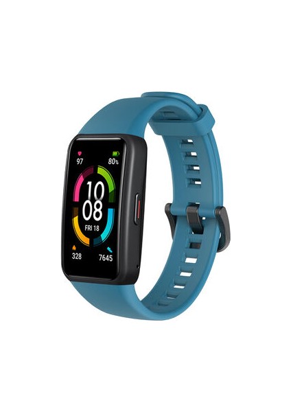 Huawei Band 6 Esnek Delikli Silikon Kordon KRD47