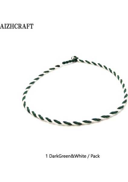 M19-21CM Stili Mavi Aızhcraft 17 Renk Çift Renkli Tibet Budist Aşk Şanslı Charm Bilezik ve Halhal Kadın Erkek Halat Takı Himalaya Hediye (Yurt Dışından)