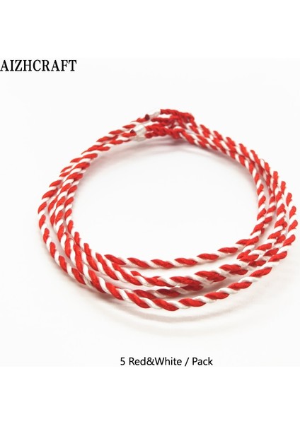 L21-23CM Stili Pas Kırmızısı Aızhcraft 17 Renk Çift Renkli Tibet Budist Aşk Şanslı Charm Bilezik ve Halhal Kadın Erkek Halat Takı Himalaya Hediye (Yurt Dışından)