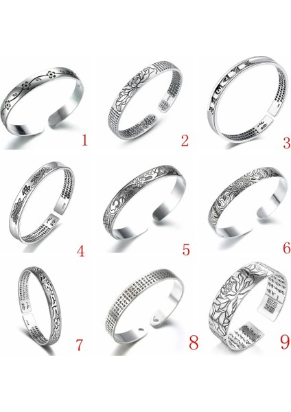 No.1 Boyutu Yeni Vintage Gümüş Renk Erkek Kadın Manşet Bilezik Bilezik Viking Hint Takı Basit Pulseira Önlemek (Yurt Dışından) modelleri