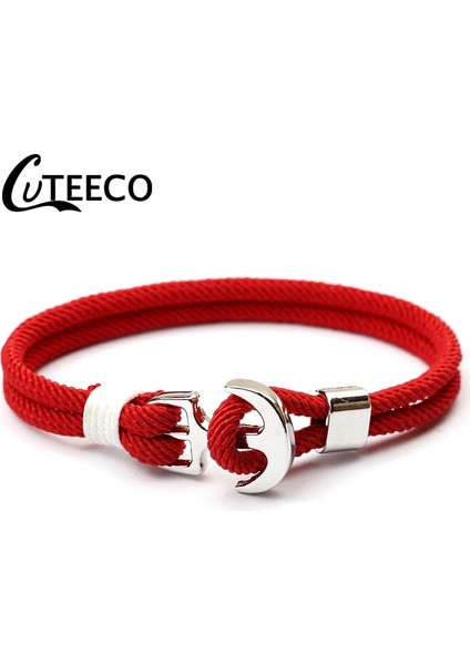 21CM Tarzı AJ3171-6 Cuteeco El Yapımı Çapa Bilezikler Kadınlar Için Charm Kız Dokuma Halat Bilezik Sıcak Satış Çift Plaj Takı (Yurt Dışından) modelleri