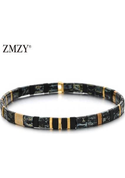 HGSL002-6 Zmzy Lüks Yeni Boncuk Bilezik Kadın Bohemian Miyuki Bilezik Erkekler Vintage Takı Boho Tila Boncuk Bilezik Mujer Filament (Yurt Dışından) fiyatları