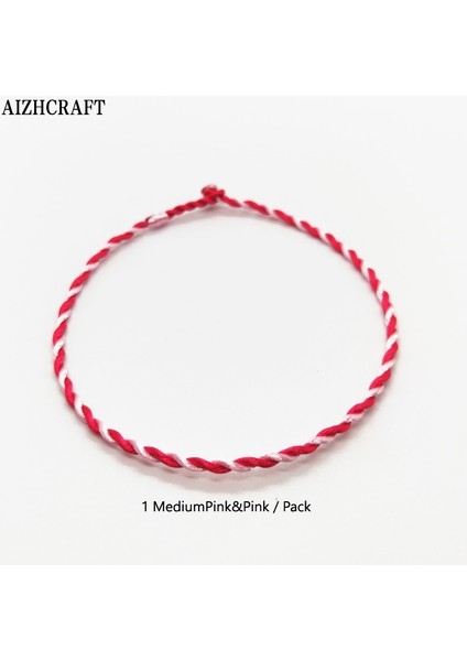 XL23-25CM Stili Antik Gümüş Aızhcraft 17 Renk Çift Renkli Tibet Budist Aşk Şanslı Charm Bilezik ve Halhal Kadın Erkek Halat Takı Himalaya Hediye (Yurt Dışından)