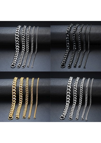 21CM Tarzı 9 mm Gümüş Yobest Temel mm Geniş Boş Küba Link Zinciri Bilezikler Erkekler Kadınlar Için Takı Anti Paslanmaz Çelik Bileklik Hediye (Yurt Dışından) indirimleri