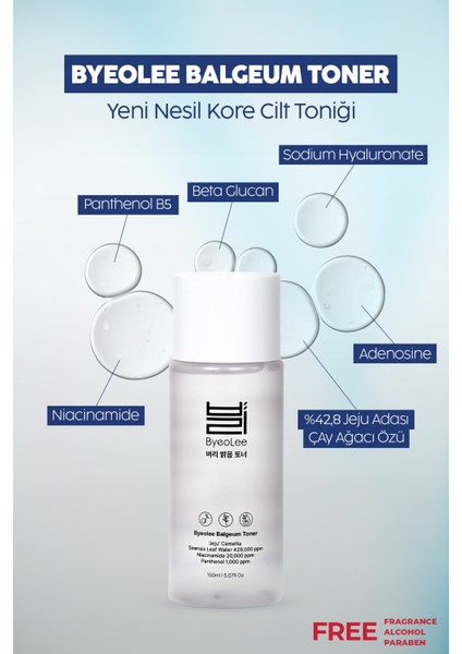 Balgeum Jeju Yağ Dengeleyici Arındırıcı Yeni Nesil Kore Tonik 150 ml