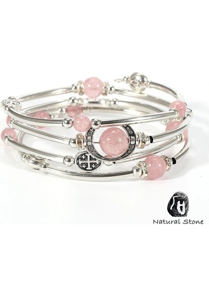 Pupa Imparator Taşı Kadın Erkek Boho Doğal Taş Kaplan Gözü Kırmızı Yeşil Taş Bileklik Laryers Kristal Tanglin Bakır Boru Bilezik Bileklik Takı (Yurt Dışından) fırsatları