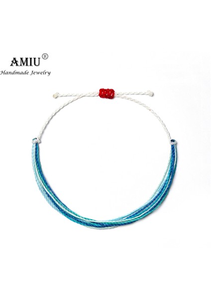 No.14 Boyutu Amıu 15 Renkler El Yapımı Bohem Yüksek Li Su Geçirmez Balmumu Iplik Şanslı Halat Bilezik Kadınlar Için Balmumu Ipliği Makrome Bilezikler (Yurt Dışından) indirimleri