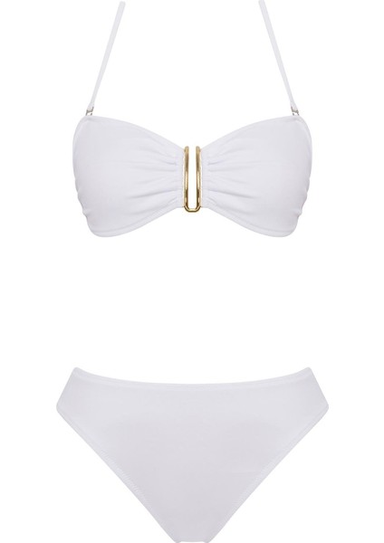 Aksesuarlı Brezilya Bikini Takım