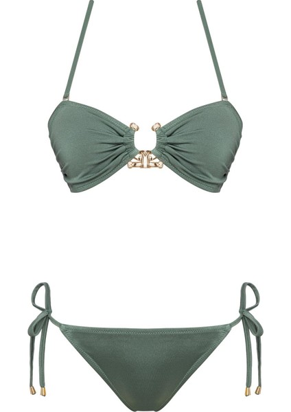 Straplez Aksesuar Brezilya Bikini Takım