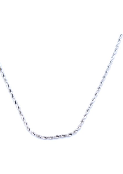 316l Çelik 2.5 mm Unisex Burgu Zincir 60 cm ZN-176 indirimleri