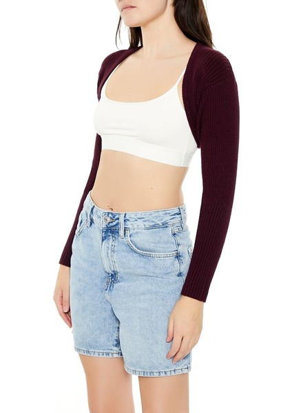 Fitilli Shrug Hırka
