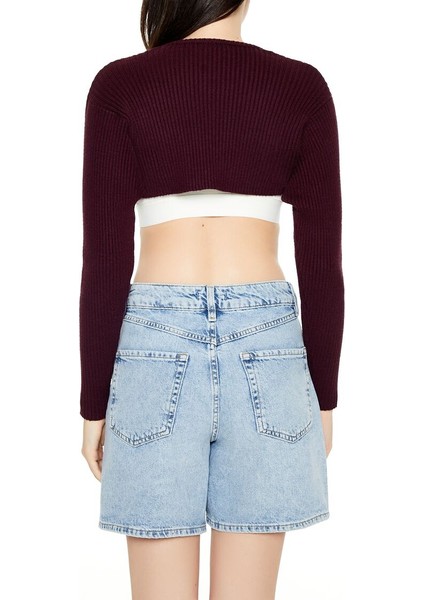 Fitilli Shrug Hırka