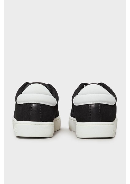 Logolu Süet Detaylı Sneaker Ayakkabı YM0YM011690GM Erkek Ayakkabı YM0YM01169 0gm