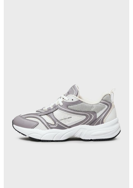 Logolu Sneaker Ayakkabı YW0YW018070IM Bayan Ayakkabı YW0YW01807 0ım