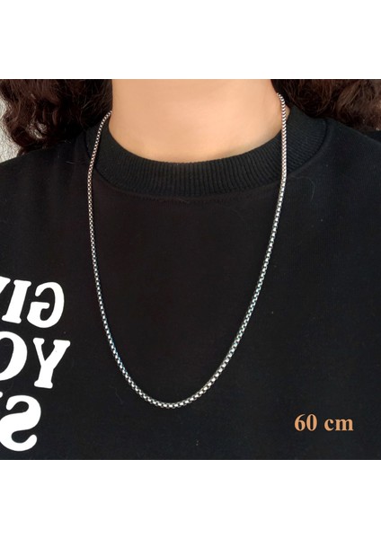 316 Çelik Unisex Zincir 2.5 mm 60 cm ZN-193 fiyatları