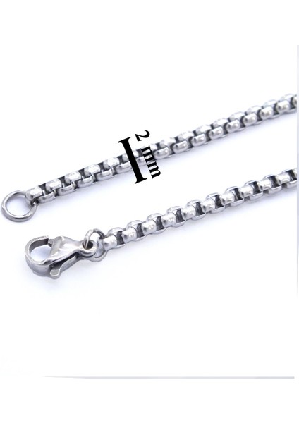 316 Çelik Unisex Zincir 2.5 mm 60 cm ZN-193 modelleri