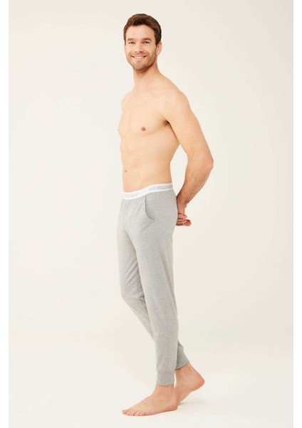 18470 Erkek Tek Alt Gri Eşofman fiyatları