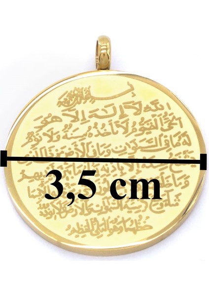 Altın Kaplama Dualı Kolye Ucu TGR-460