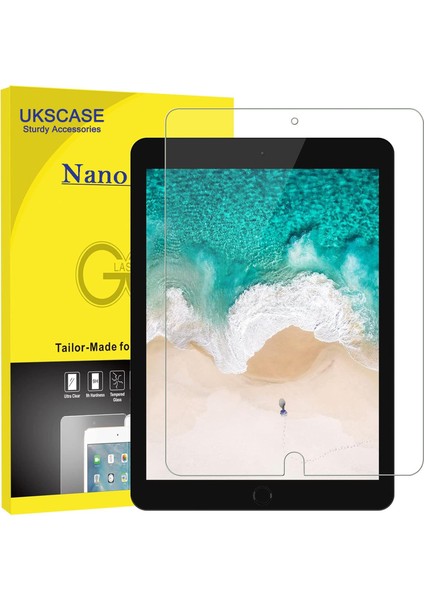 iPad Pro 10.5'' ve iPad Air 3 10.5'' 2019 Modelleri Uyumlu Ekran Koruyucu Nano Cam
