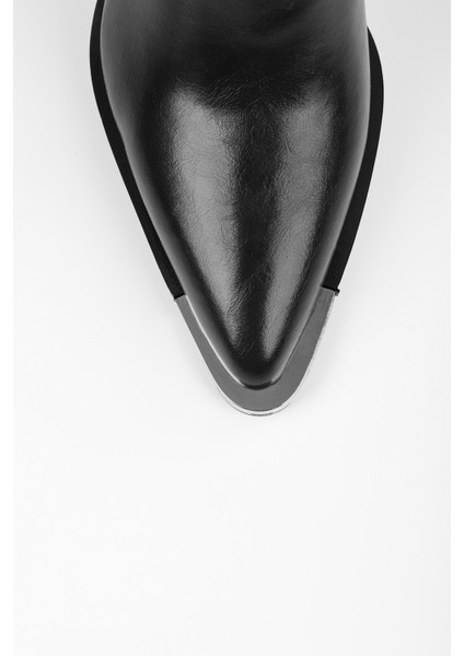 Kadın Bronc Siyah Cilt Kovboy Bot fırsatları