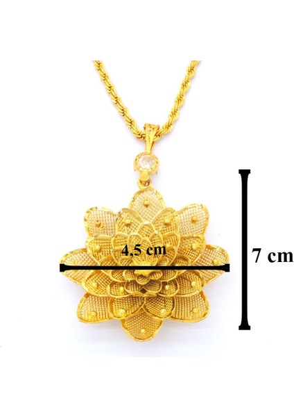 Altın Kaplama Tasarım Tül İşçiliği Kadın Kolye 60 cm KLY-466 fırsatları