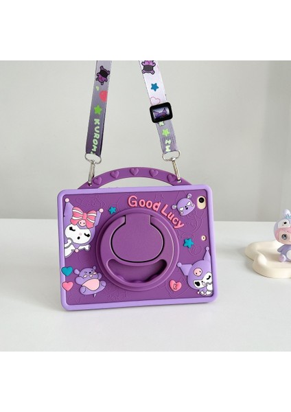 Apple iPad Air 3 / Pro 10.5 Kılıf Cute Dolls Standlı Eğlenceli 3D Karekterli Çocuk Kılıfı A2152 A2123 A2153 A2154 A1701 A1709 A1852