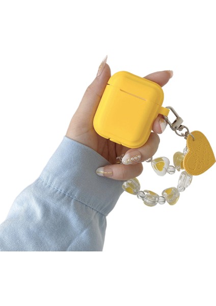 Şeker Rengi Apple Airpods Bluetooth Kulaklık Koruyucu Kapak (Yurt Dışından)