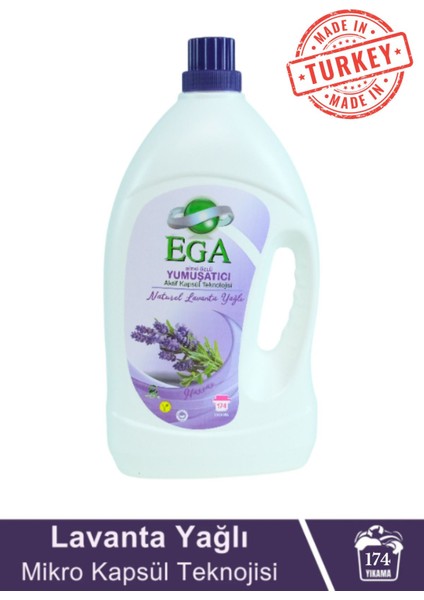 Power Jel Beyaz Sıvı Yıkama Deterjanı 3900 ml Ve Lavanta Aktif Kapsül Teknolojili Yumuşatıcı 4100 ml