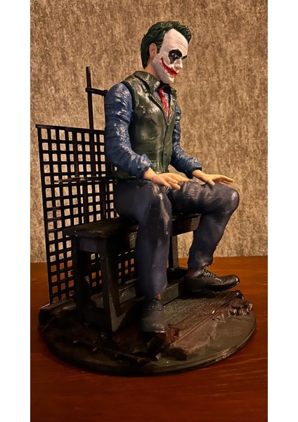 Joker In Prison Heath Ladger Figür