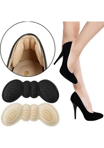 5 mm Topuklu Ayakkabı Topuk Vurma Önleyici Sünger Bant Koruyucu Yara Önleyici 2 Li Ped