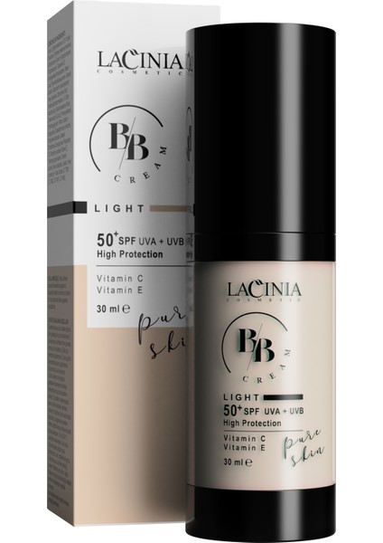 Bb Cream Light 30ml 50spf