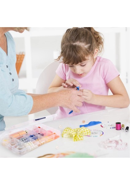 Küçük Bölmeli Organizatör Çantası, 4pcs 15-Izgara Bölücülü Ayarlanabilir Plastik Kutu, Boş Saklama Kabı (Yurt Dışından) fırsatları