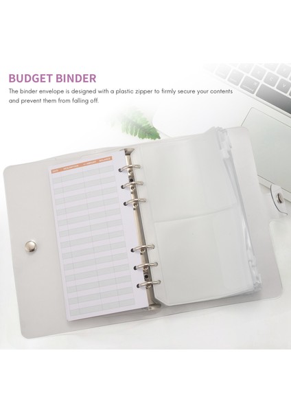 38 Adet Bütçe Organizatör Bağlayıcı Nakit Zarf Sistemi, Çıkartmalar, Bütçe Sayfaları, Pvc Çantalar, Para Planlayıcısı Için, Beyaz (Yurt Dışından) modelleri