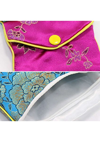 5x Takı Saklama Torbaları Ipek Çin Geleneği Kese Çanta Hediyeler Mücevher Organizatör (Rastgele Renk) (Yurt Dışından) fırsatları