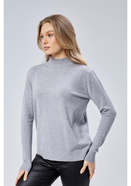 Big Size Dik Yaka Triko modelleri