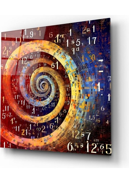 Matematik Sayılar Cam Tablo | Hediyelik, Dekoratif, Ofis, Mutfak fiyatları