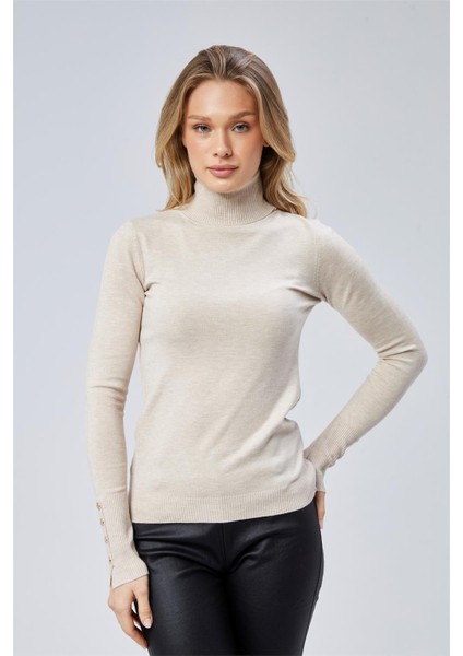 Big Size Perçinli Triko