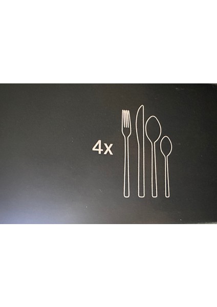 16 Parça Paslanmaz Çelik Kaşık Çatal Bıçak Takımı fiyatları