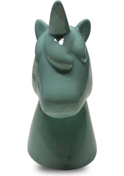 - El Yapımı Seramik Unicorn Kumbara modelleri