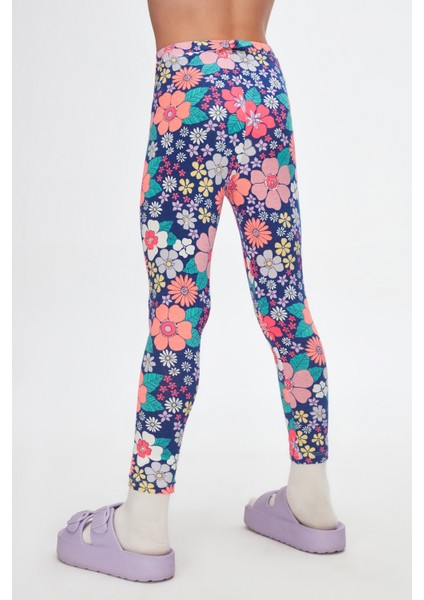 Neon Garden Kız Çocuk Desenli Yazlık Tayt fırsatları