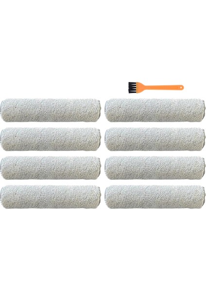 9 Adet Yedek Rulo Fırça Seti Parçaları Uwant X100 Ev Islak Kuru Süpürgesi Temizleme Aracı Mian Fırça Ev (Yurt Dışından)