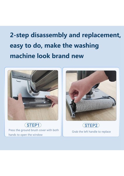 9 Adet Yedek Rulo Fırça Seti Parçaları Uwant X100 Ev Islak Kuru Süpürgesi Temizleme Aracı Mian Fırça Ev (Yurt Dışından) indirimleri