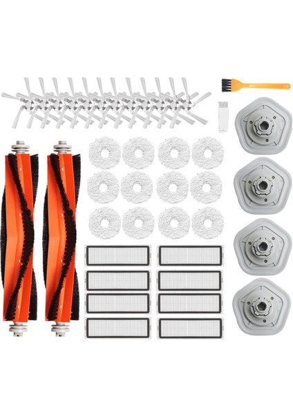 Xiaomi Dreame Bot W10 Aksesuarları Robotlu Süpürge Ana Yan Fırça Filtre Paspas Bezi Yedek Temiz Parçalar (Yurt Dışından)