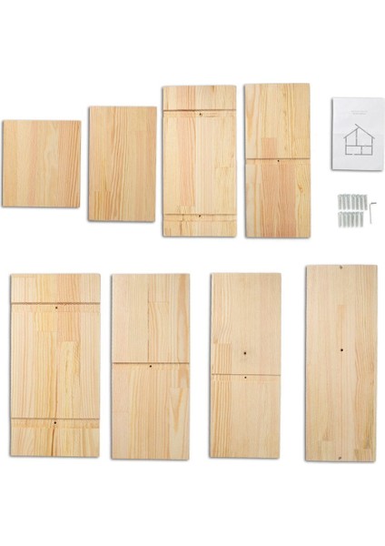 Hobi Baby Demonte Ahşap Oyun Evi fırsatları