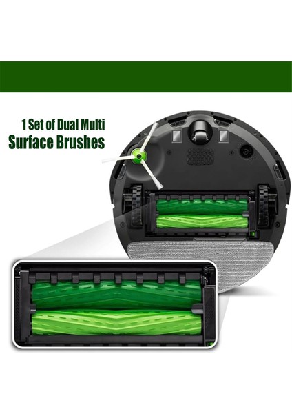 26 Adet Irobot Roomba I5, I5+, J5, J5 Plus Yedek Parça Aksesuarları Ana Yan Fırça Filtre Paspas (Yurt Dışından) modelleri