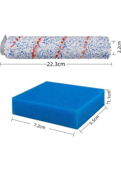 Tineco Ifloor HF10E-01 Akülü Islak Kuru Elektrikli Süpürge Için Filtre Fırça Rulosu ve Ön Filtre Köpüğü Yedek Parçaları (Yurt Dışından) fiyatları
