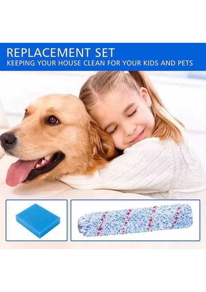 Tineco Ifloor HF10E-01 Akülü Islak Kuru Elektrikli Süpürge Için Filtre Fırça Rulosu ve Ön Filtre Köpüğü Yedek Parçaları (Yurt Dışından) modelleri